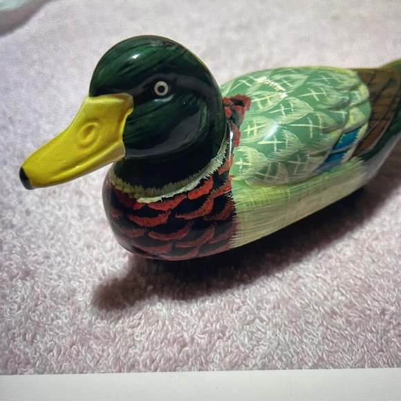 Vtg Mallard Duck Brush/Shoe Horn - Picture 3 of 10
